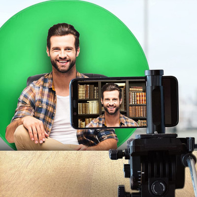 Sklopiva pozadina za video konferencije i striming uživo