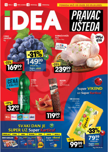 Nedeljna + Vikend akcija