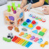 Drvena kocka Montessori zabave - 8u1 set za radoznale mališane