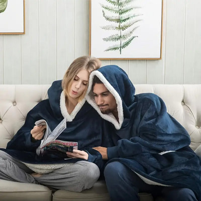Hoodie Blanket - Toplo ćebe sa rukavima i kapuljačom