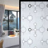 Window Film 40CM X 100CM - Folija za staklo sa dezenom KRUŽIĆA	