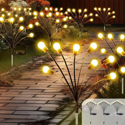 Buket dvorišnih LED solarnih lampica