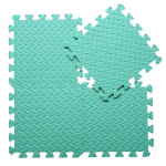 EVA kocke mint zelene boje - mekana podna podloga