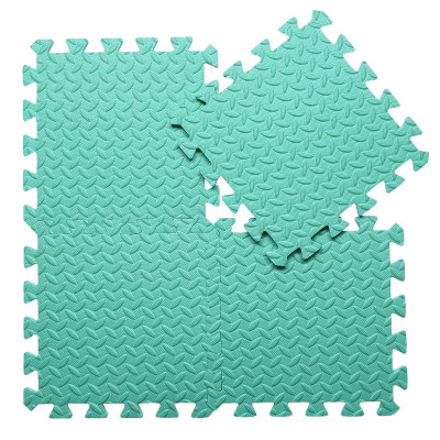 EVA kocke mint zelene boje - mekana podna podloga