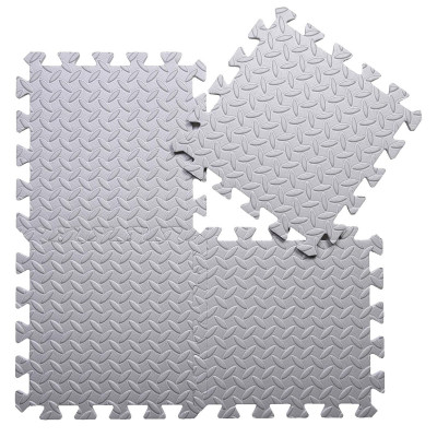 EVA kocke sive boje - mekana podna podloga