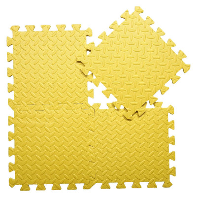 EVA kocke žute boje - mekana podna podloga