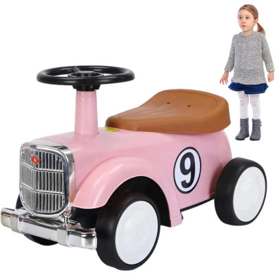 Pink Old Timer – Dečiji autić guralica vintage stila