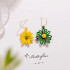 Lovely Daisy - Moderna minđuša sa cvetićem