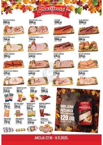 Proizvodi na akciji su obeleženi datumom trajanja - Redovne cene su podložne promenama