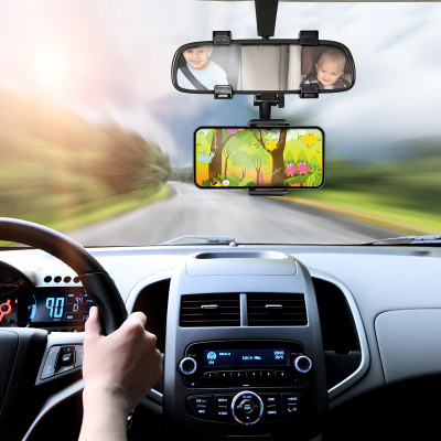 Auto držač telefona za retrovizor - praktičan, koristan i siguran u vožnji