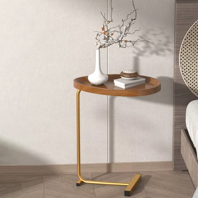 Gold Side C table - elegantni pomoćni stočić