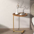 Gold Side C table - elegantni pomoćni stočić