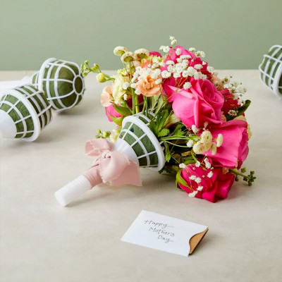 Držač za bidermajer sa sunđerom za aranžiranje