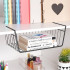 Metal shelf - Crna metalna viseća polica 