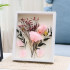 Elegantni 3D ram 20.3 x 25.3cm - bela boja
