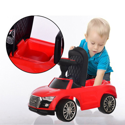 Autić-Guralica za bebe u crvenoj boji