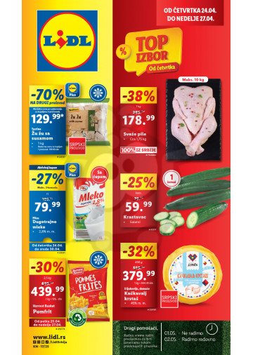 Nedeljna Akcija April