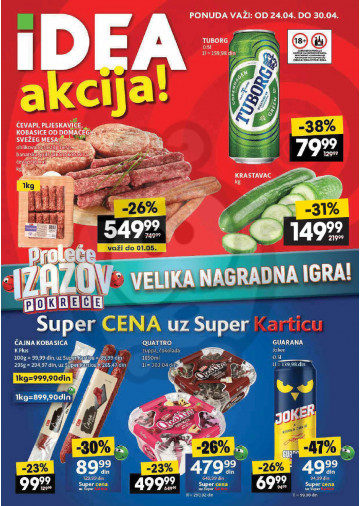Nedeljna + Vikend akcija