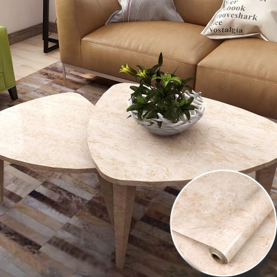 Samolepljiva folija za nameštaj 1m x 60cm - efekat žutog mermera