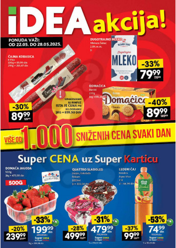 Nedeljna + Vikend akcija