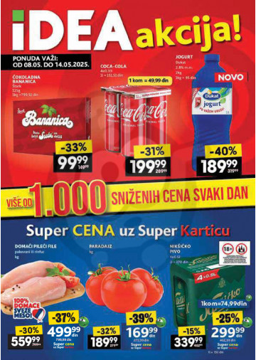 Nedeljna + Vikend akcija