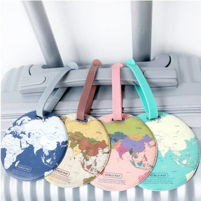 World luggage tag - Etiketa za prtljag globus dezena