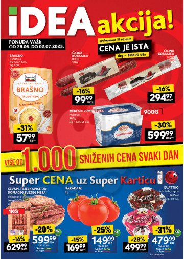 Nedeljna + Vikend akcija