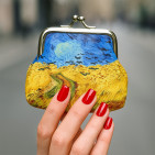 Art novčanik za sitan novac sa Van Gog moti...