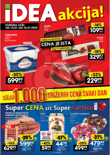 Nedeljna + Vikend akcija