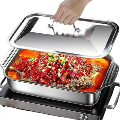 INOX posuda sa poklopcem - za vrhunska jela 