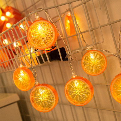 Summer LED Orange - Citrusne lampice u obliku pomorandže