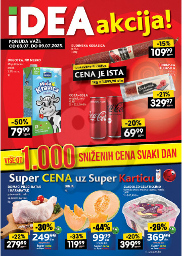 Nedeljna + Vikend akcija