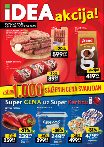 Nedeljna + Vikend akcija