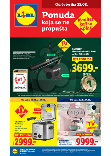 Nedeljna Akcija Septembar