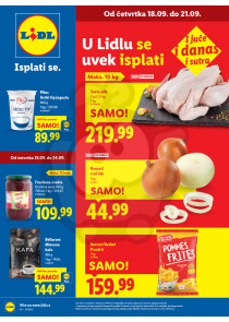 Nedeljna Akcija Septembar