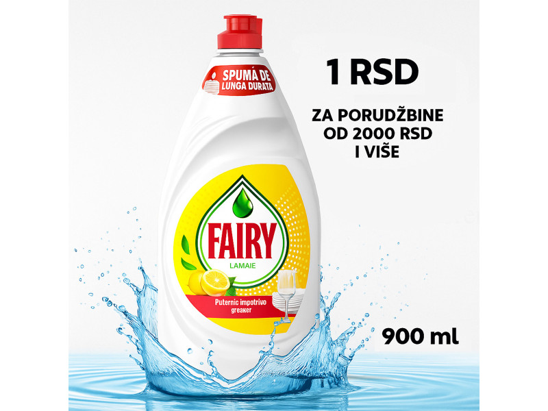 Uštedite pametno uz KUDA U KUPOVINU – Fairy za samo 1 RSD