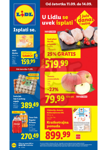 Nedeljna Akcija Septembar