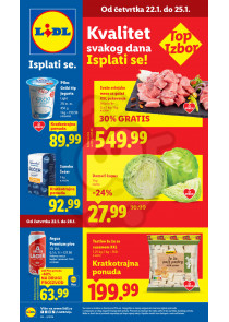 Nedeljna Akcija Januar