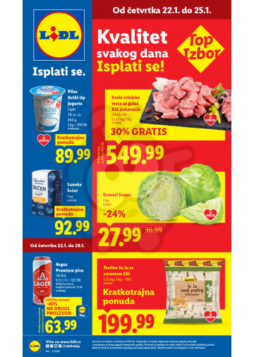 Nedeljna Akcija Januar