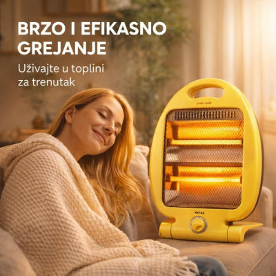 KETAO Quartz Grejalica 800W - Efikasno grejanje za vaš dom