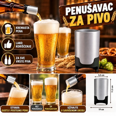 Beer foam maker- Penušavac za pivo