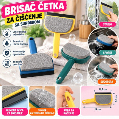 Brisač - Četka za čišćenje sa sunđerom