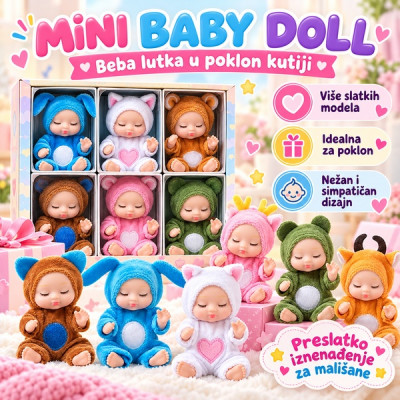 Mini Baby Doll - beba lutka u poklon kutiji