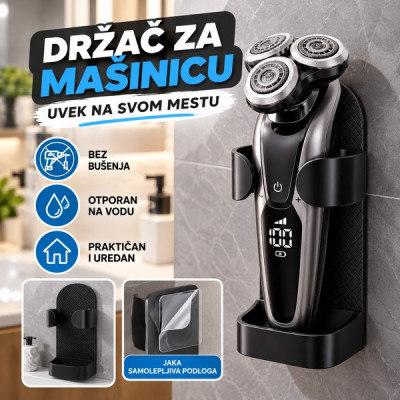 Držač za mašinicu za brijanje bez bušenja – Uvek na svom mestu