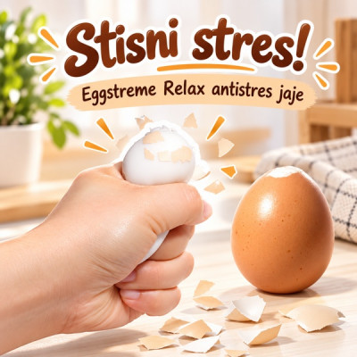 Eggstreme Relax - Antistres jaje igračka
