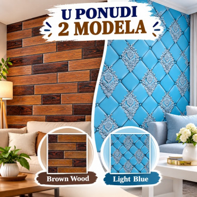 3D Wall sticker - Dekorativni stikeri za zid 33x33cm