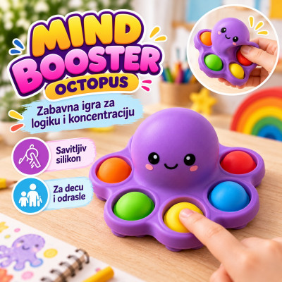 Mind Booster-popit Octopus