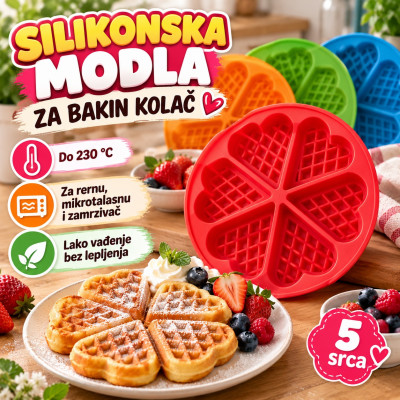 Silikonska modla za bakin kolač