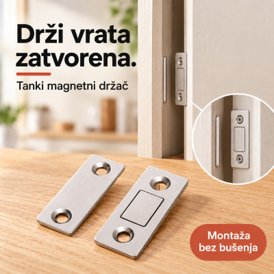 Tanki magnetni držač za vrata i ormare