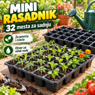 Mini rasadnik - Sadna tacna za 32 biljke